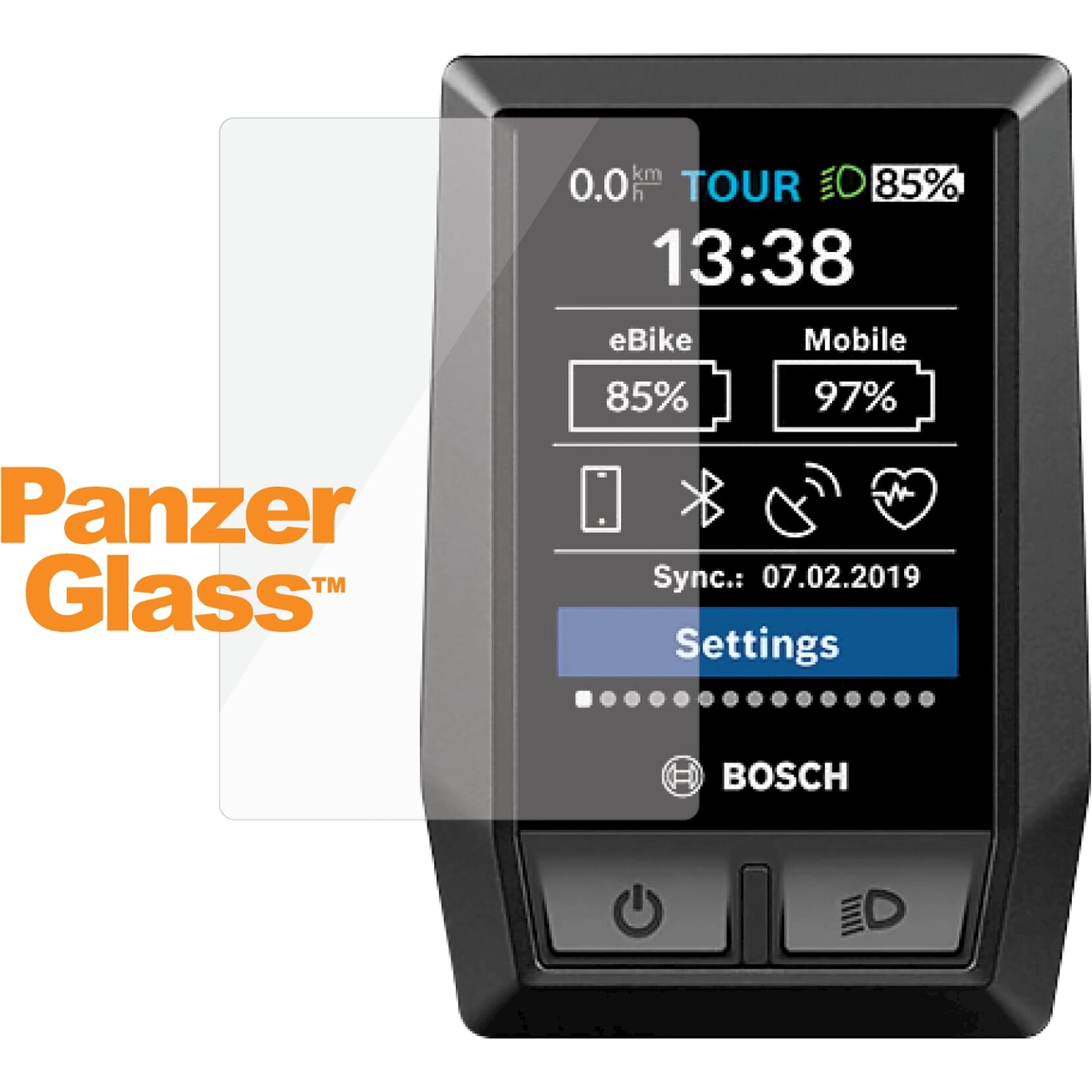 PanzerGlass Bosch Kiox Bui330 Displayschutzfolie, entspiegelt