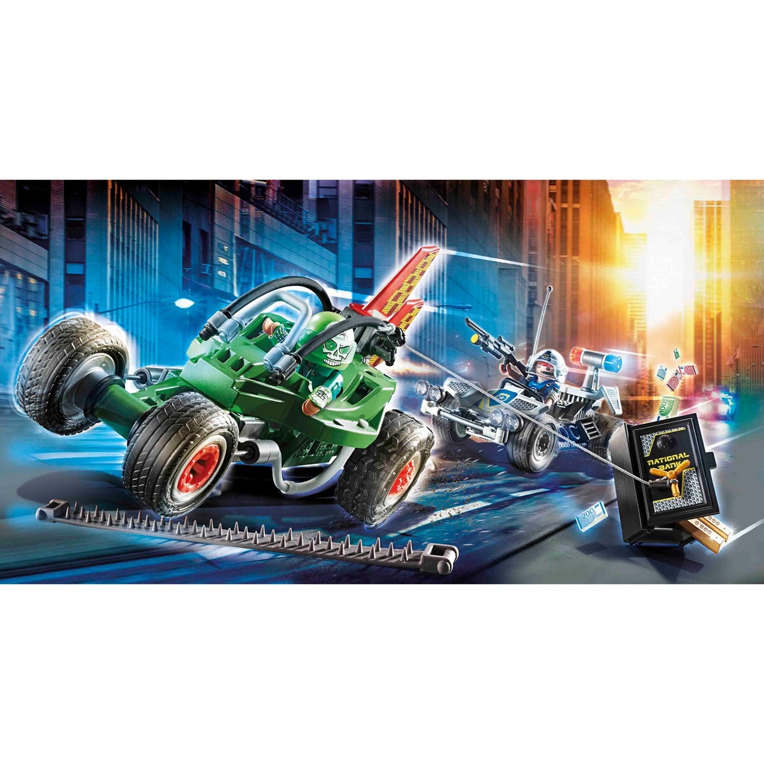 Playmobil City Action Politiekart Achtervolging van de Kluisrover 70577