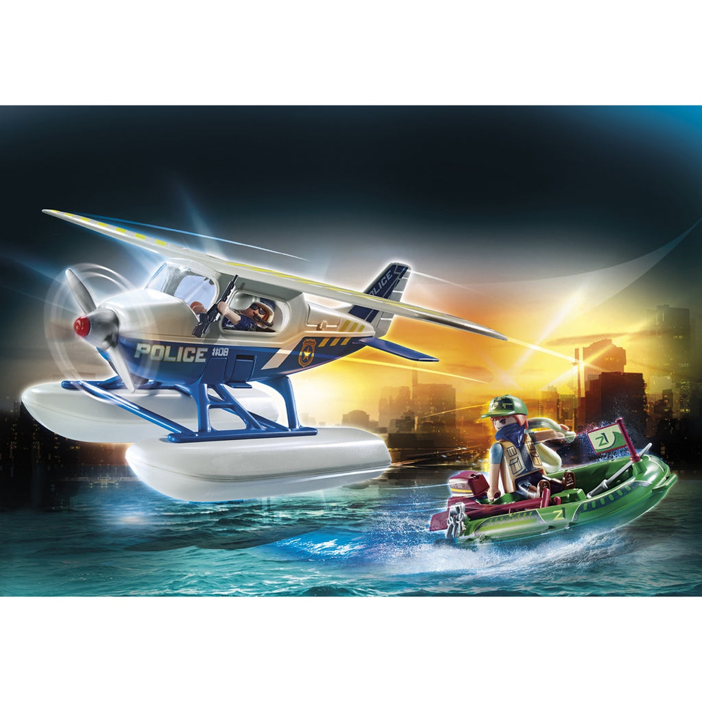 Playmobil City Action Polizei Wasserflugzeug Verfolgung 70779