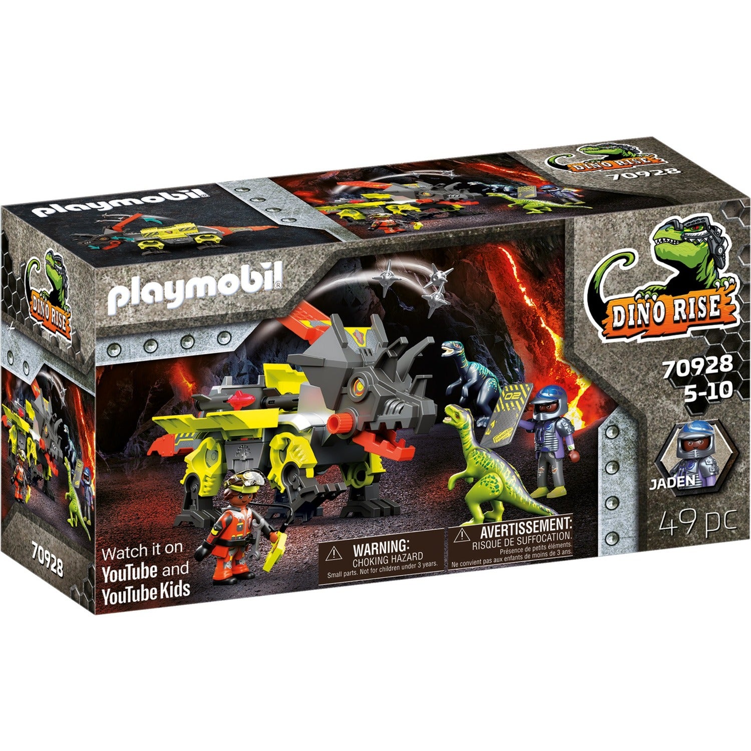 Playmobil Rise Robo-Dino Kampfmaschine 70928