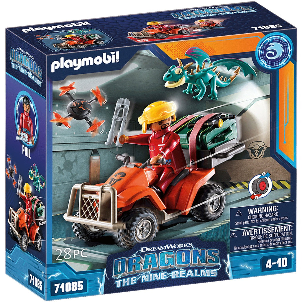 PLAYMOBIL Dragons: The Nine Realms Icaris Quad Phil