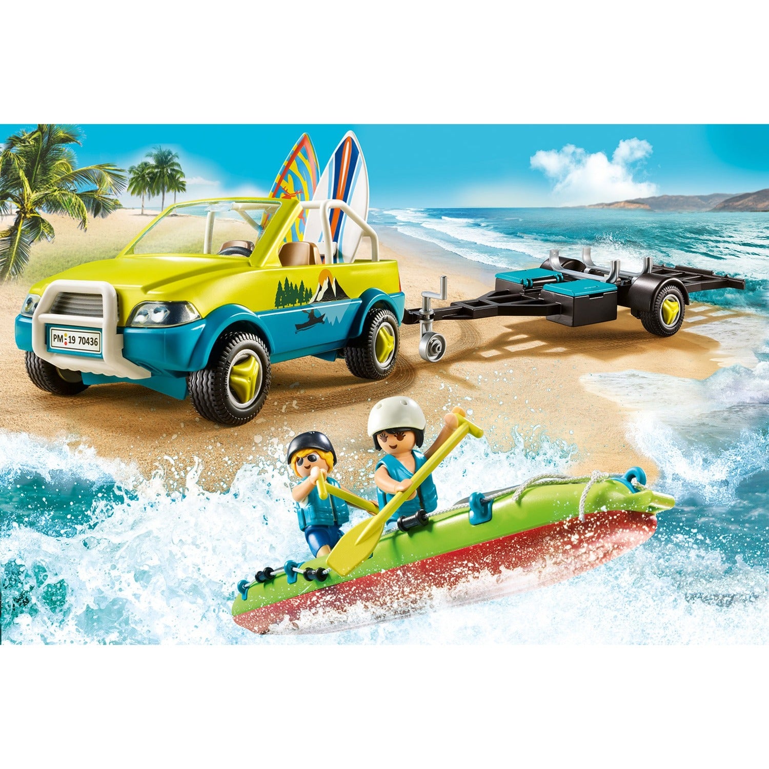 Playmobil 70436 Strandauto mit Kanal