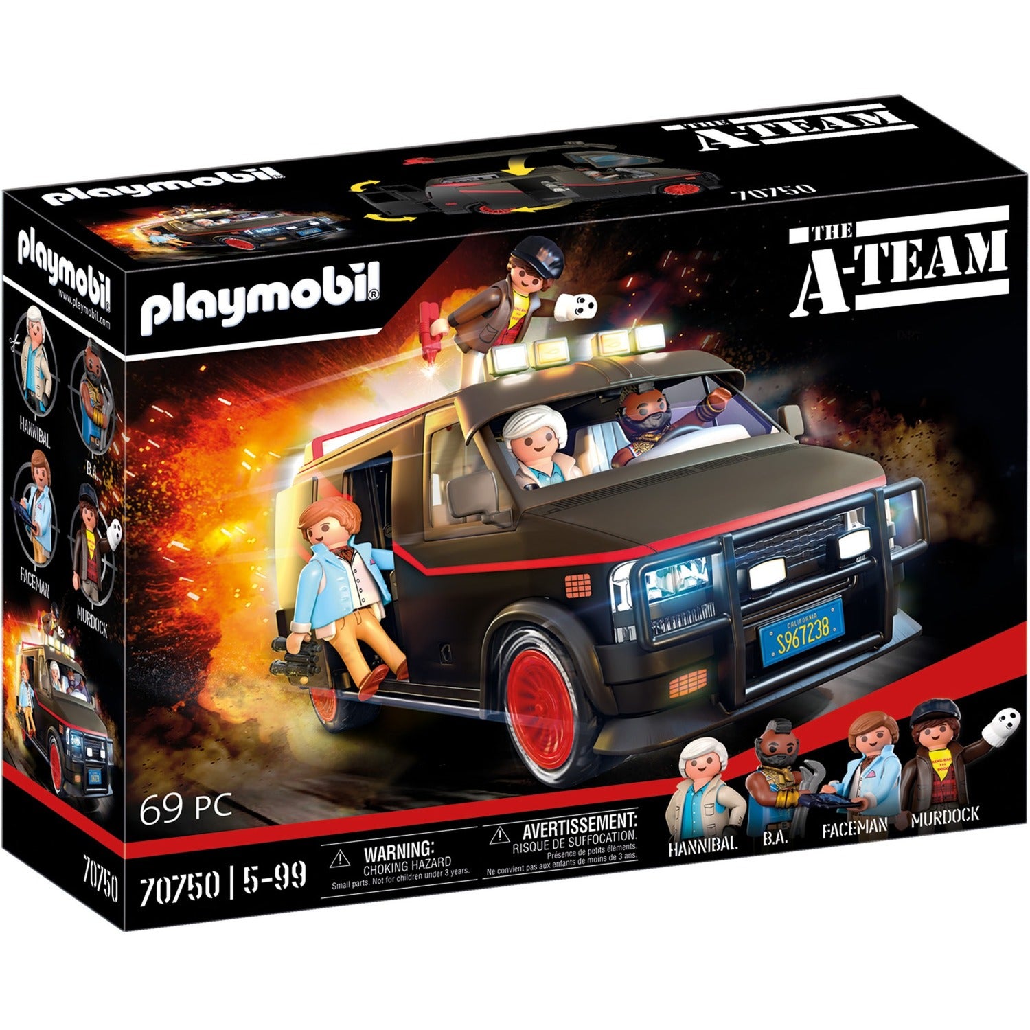 Playmobil 70750 a-team bus