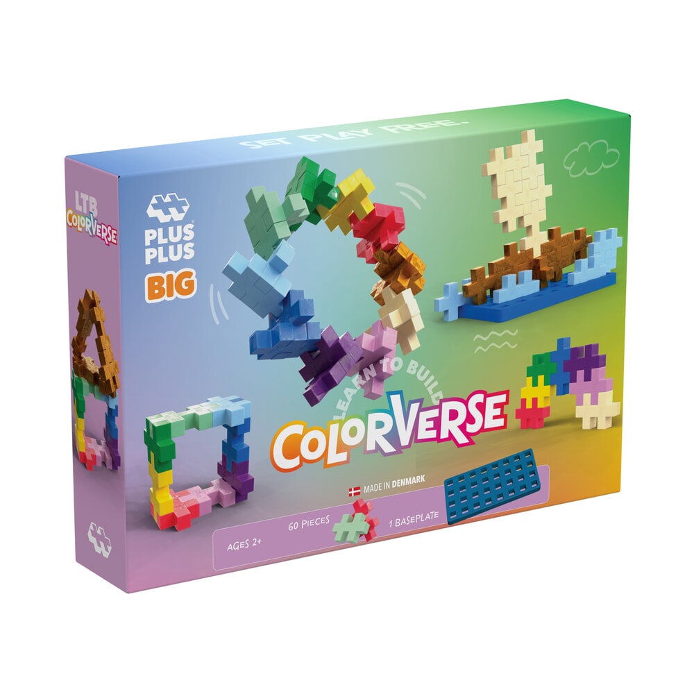 Plus plus big learn to build - colorverse plus-plus big (3998)