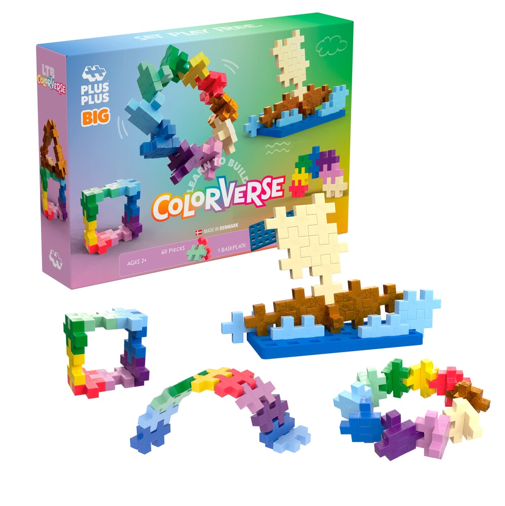 Plus plus big learn to build - colorverse plus-plus big (3998)