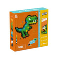 Plus plus puzzle by number t-rex 250 pcs plus-plus (4334)