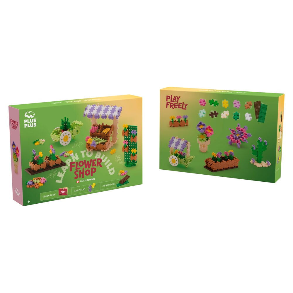 Plus plus learn to build flower shop plus-plus: 600 pcs (4336)