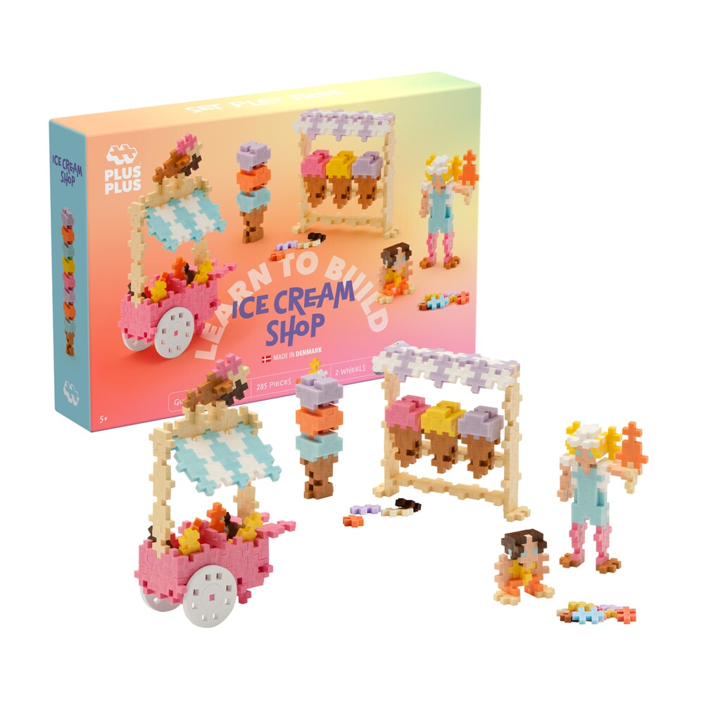Plus plus plus-plus learn to build ice cream shop (4351)