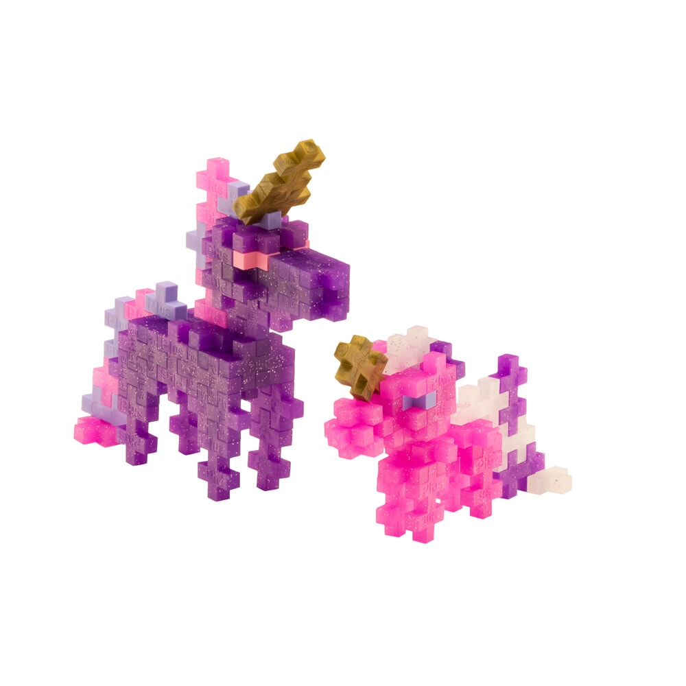 Plus plus plus-plus glitter unicorns 100 pcs tube (4373)
