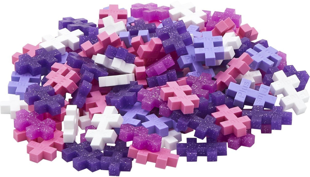 Plus plus tube glitter plus-plus: 100 stuks (4244)