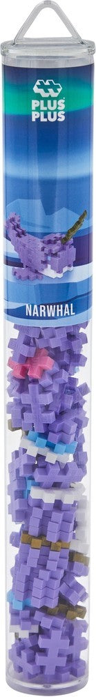 Plus plus tube walvis plus-plus: 100 stuks (4239)