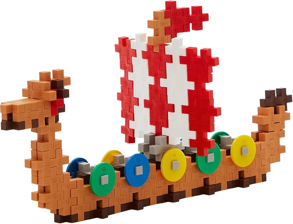 Plus plus tube viking schip plus-plus: 100 stuks (4312)