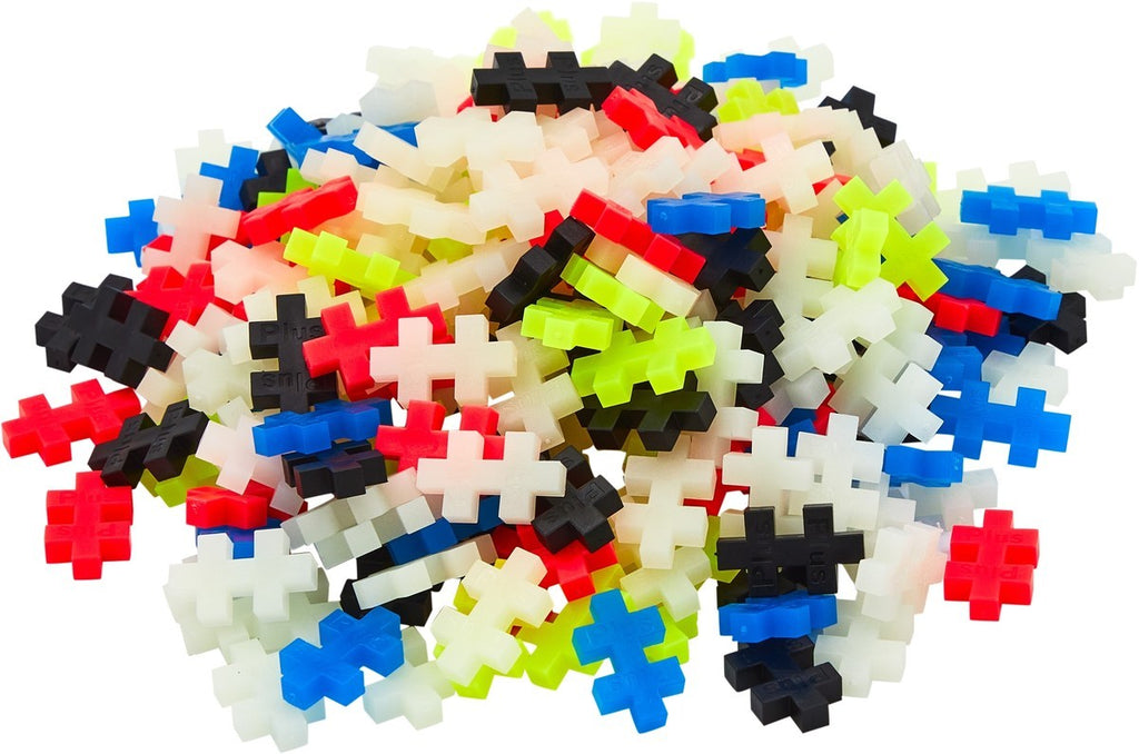 Plus plus tube glow plus-plus: 240 stuks (4283)