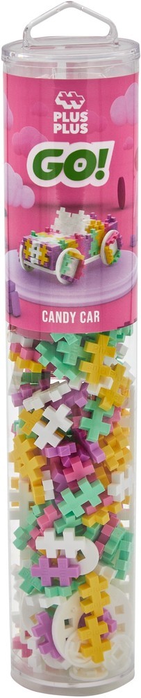 Plus plus tube auto snoep plus-plus: 200 stuks (4258)