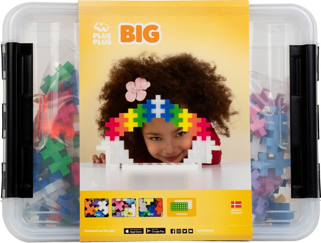 Plus plus opbergbox big plus-plus: 200 stuks (3413)