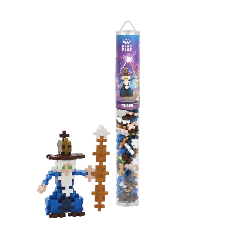 Plus plus plus-plus tovenaar: 100 stuks tube (4306)