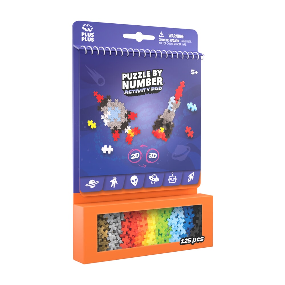 Plus plus plus-plus activity pad – ruimte (3989)