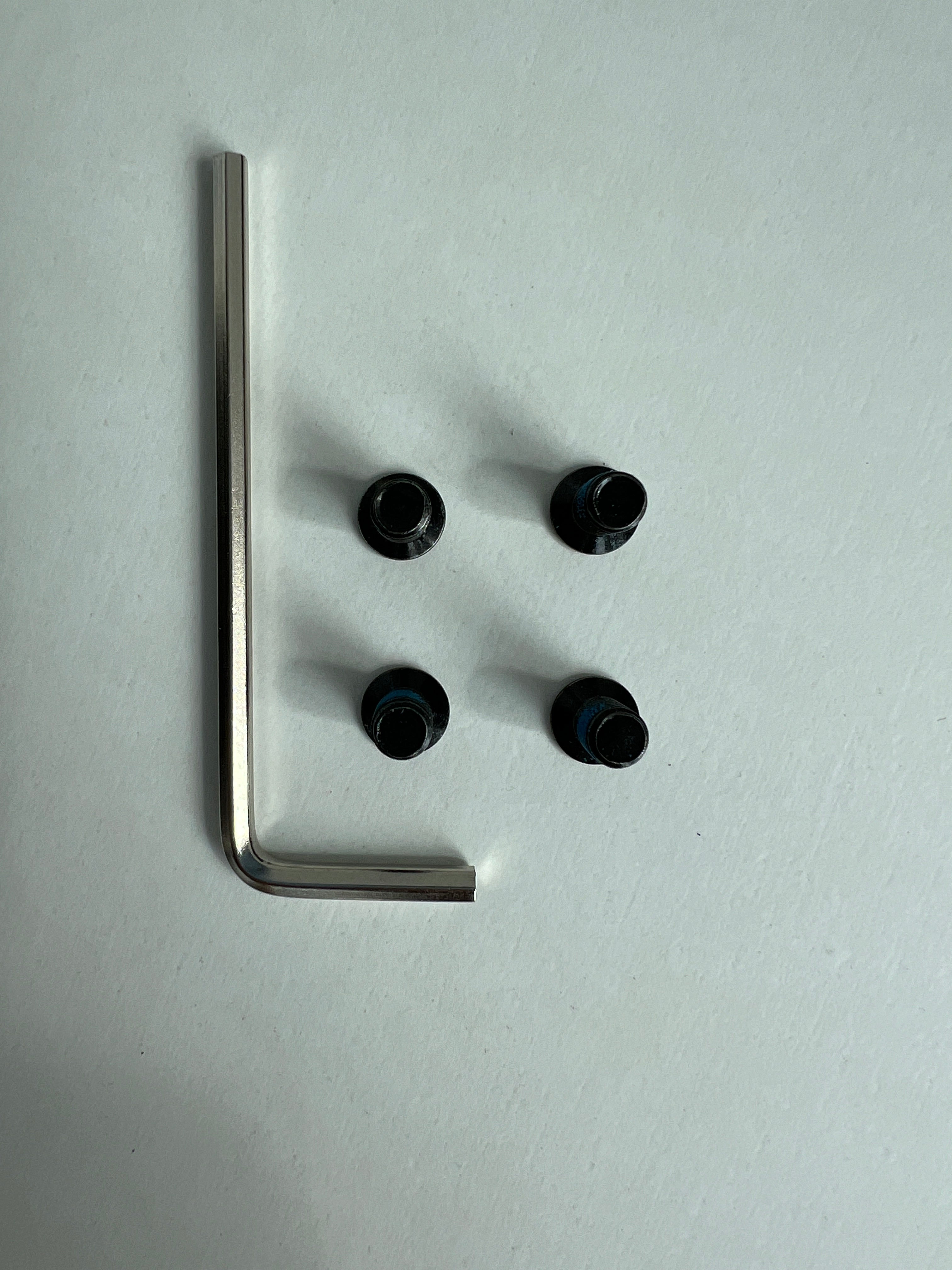 Pro-mounts 4 stuurkolom schroeven + inbus xiaomi ninebot