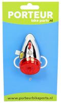 Porteur achterlicht nr. 9 spatbord 1 led