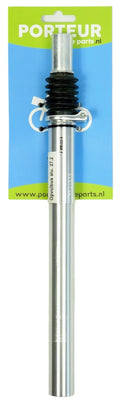 Porteur zadelpen kaars verend 25.4