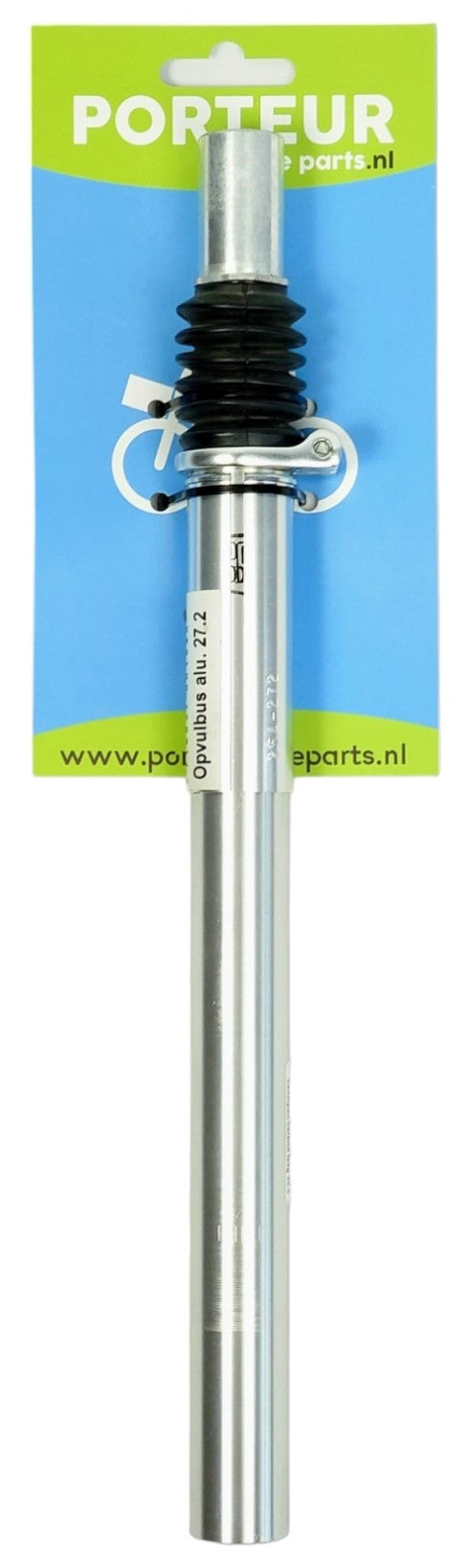 Porteur zadelpen kaars verend 25.4