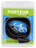Schnellverschluss-Ordner Porteur 20 schwarz grau