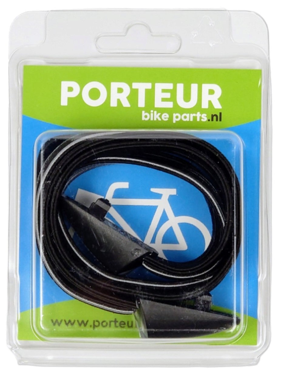 Schnellverschluss-Ordner Porteur 20 schwarz grau