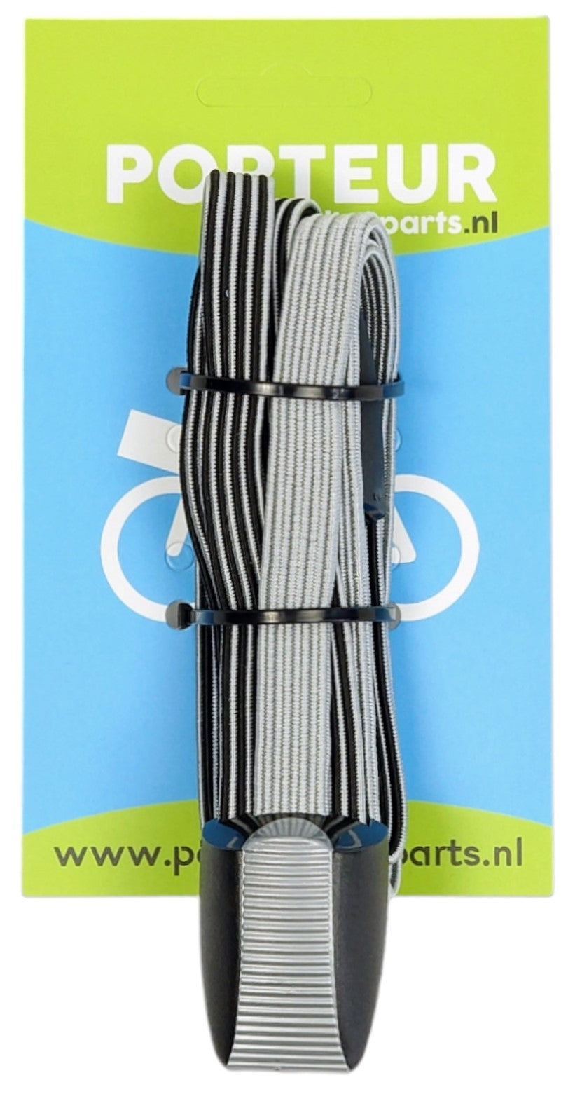 Schnellverschluss-Ordner Porteur 28 schwarz-grau