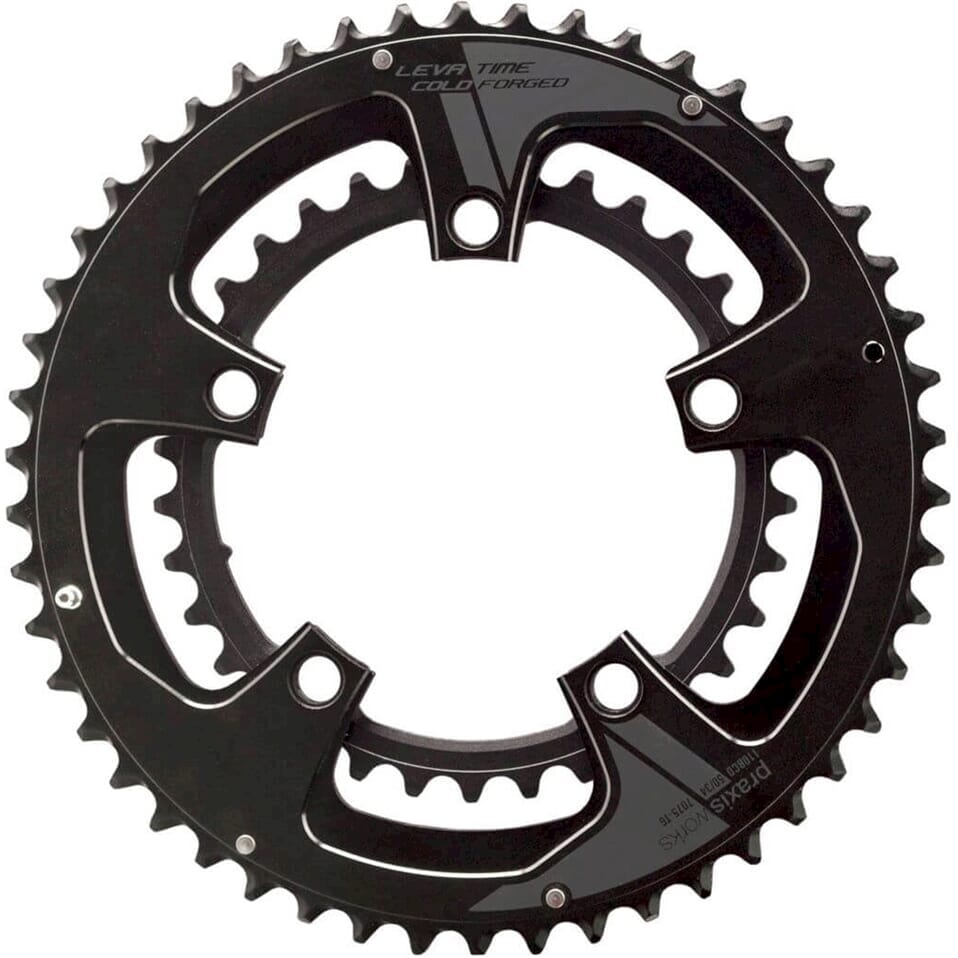 Praxis Kettenblatt Buzz Sport 110 mm Lochkreis 50-34 Zähne 10-11-12-fach