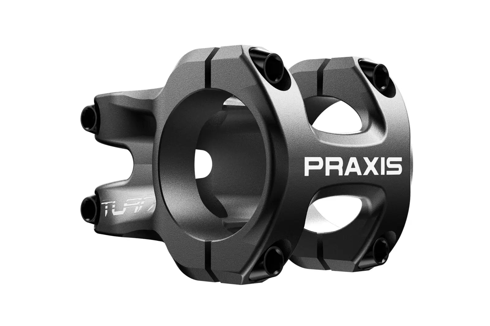 Praxis Vorbau, 31,8–32 Umdrehungen, schwarz