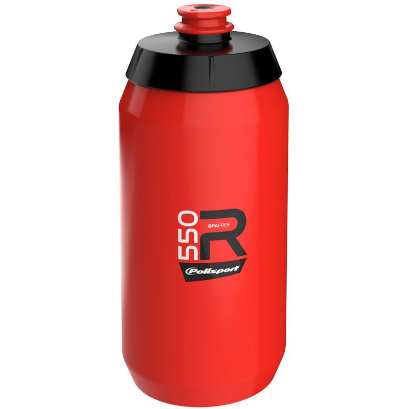 Polisport R550 leichte Trinkflasche 550ml rot