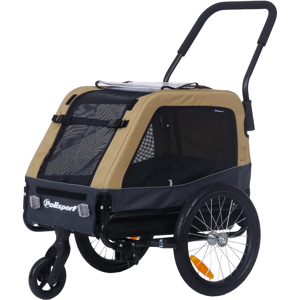 Polisport honden aanhangwagen 20 inch xl tot 45kg