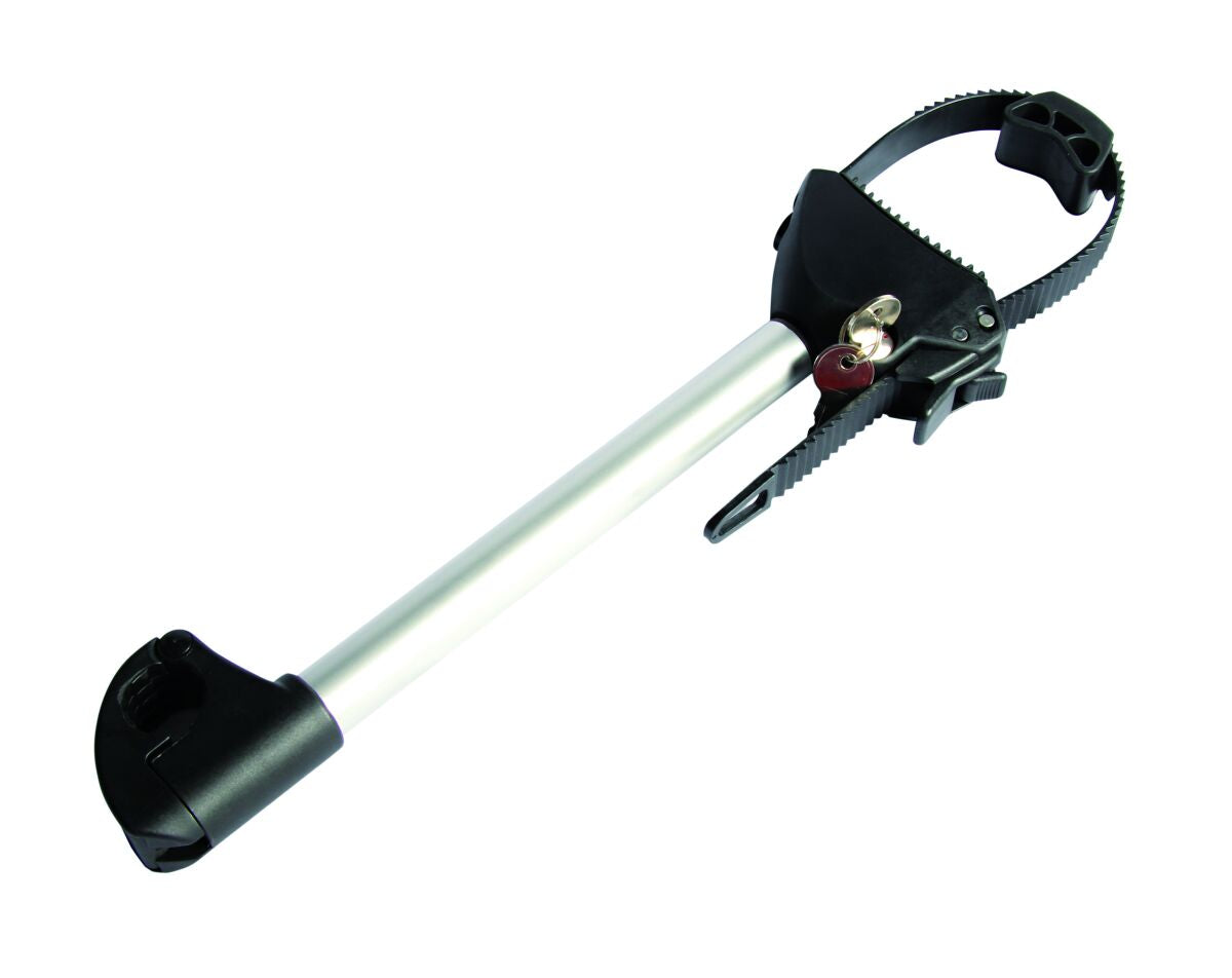 Pro-User Rahmenhalter 30 mm, abschließbar, langes bernsteinfarbenes Kabel