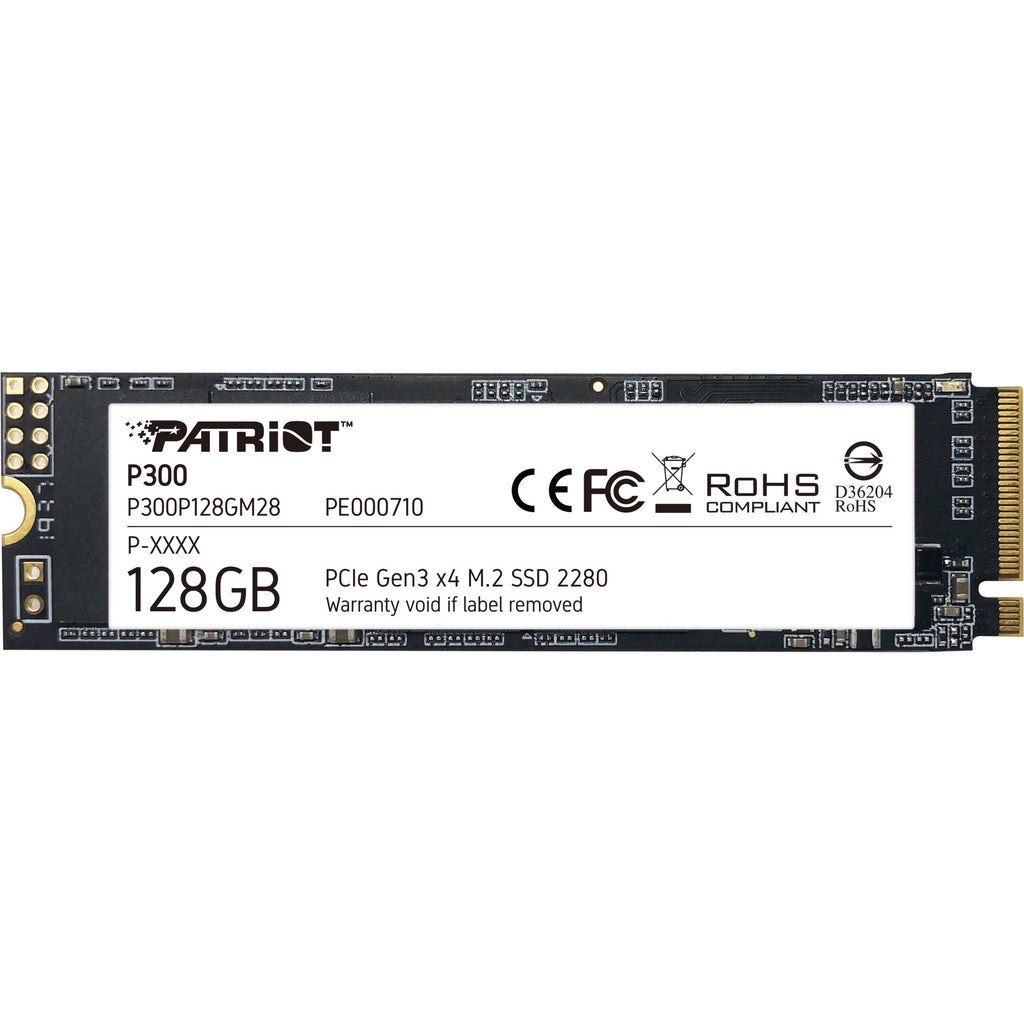 Patriot p300 128 gb ssd (p300p128gm28, pcie 3.0 x4, m.2 2280)