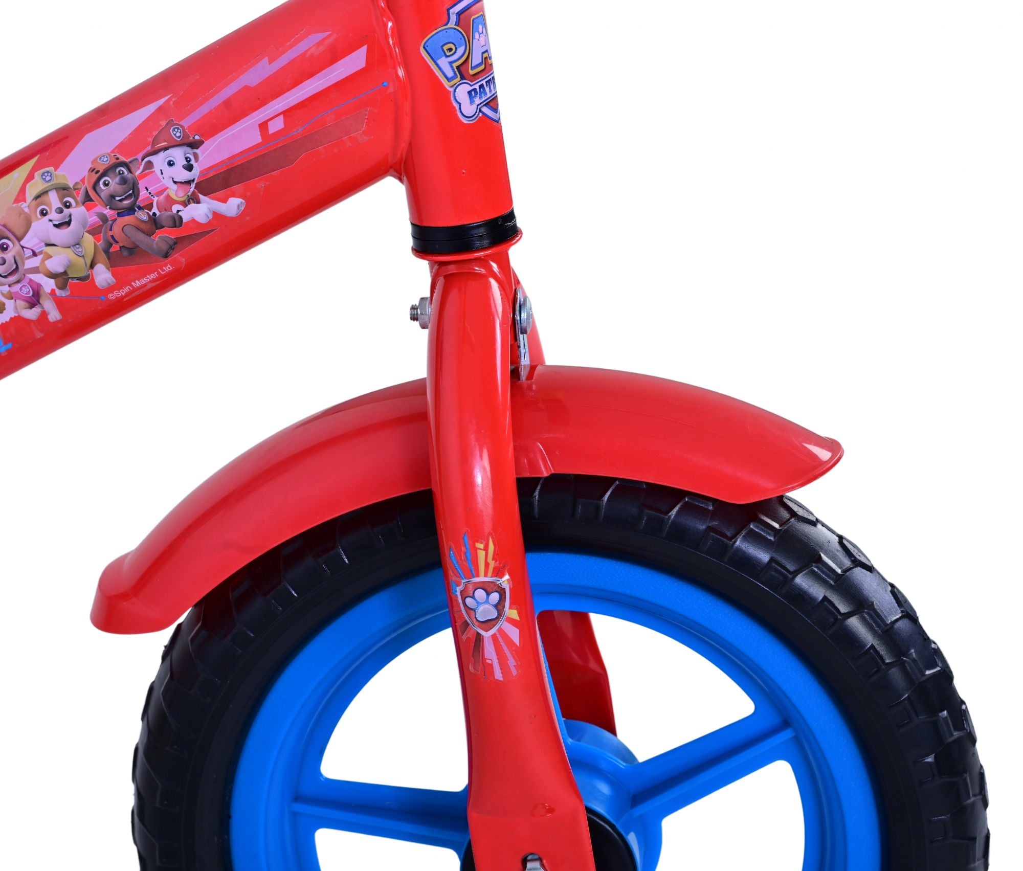 Laufrad aus Stahl, Paw Patrol, rot