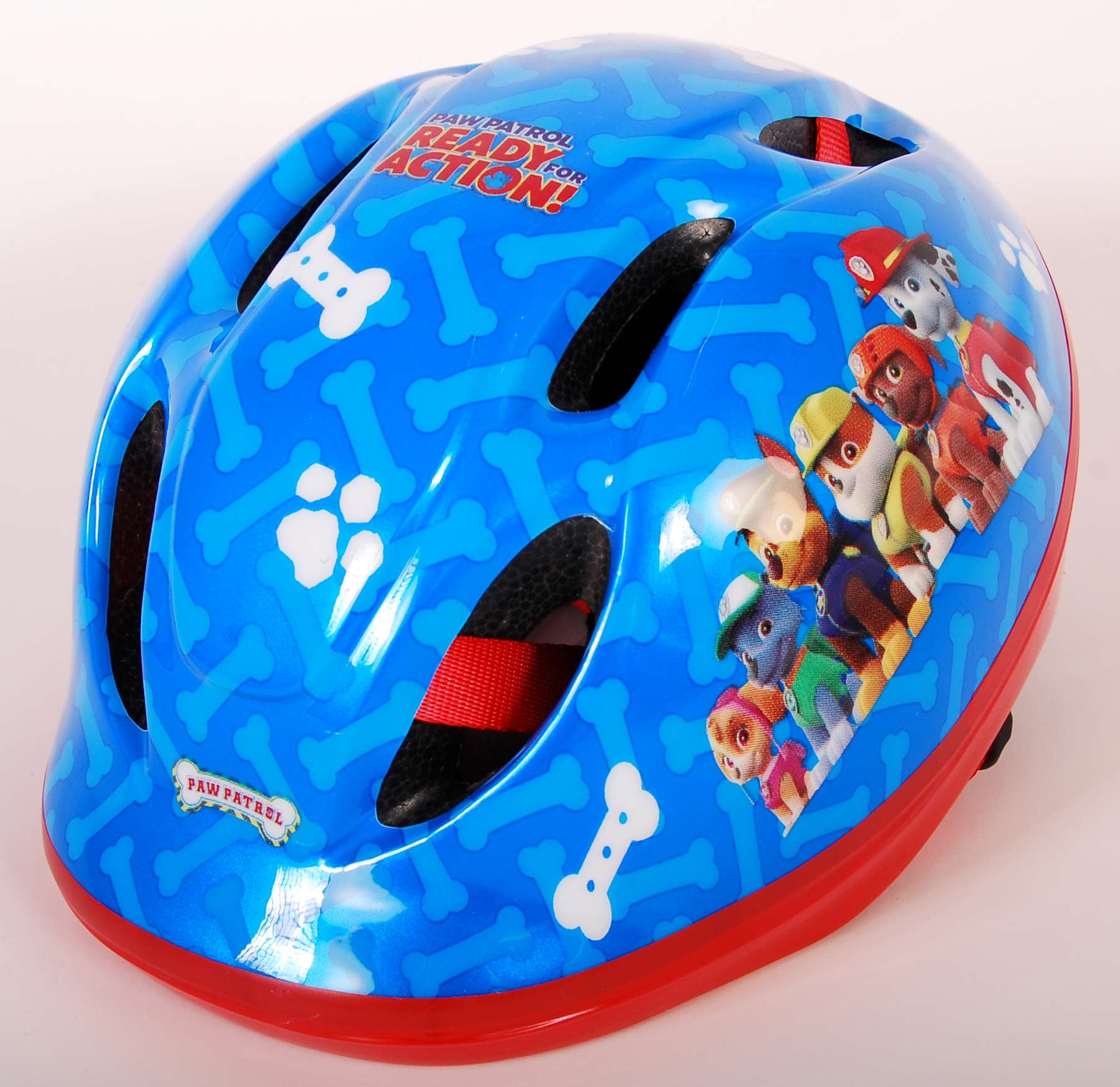 Paw Patrol jongens fietshelm - blauw rood - 51-55 cm