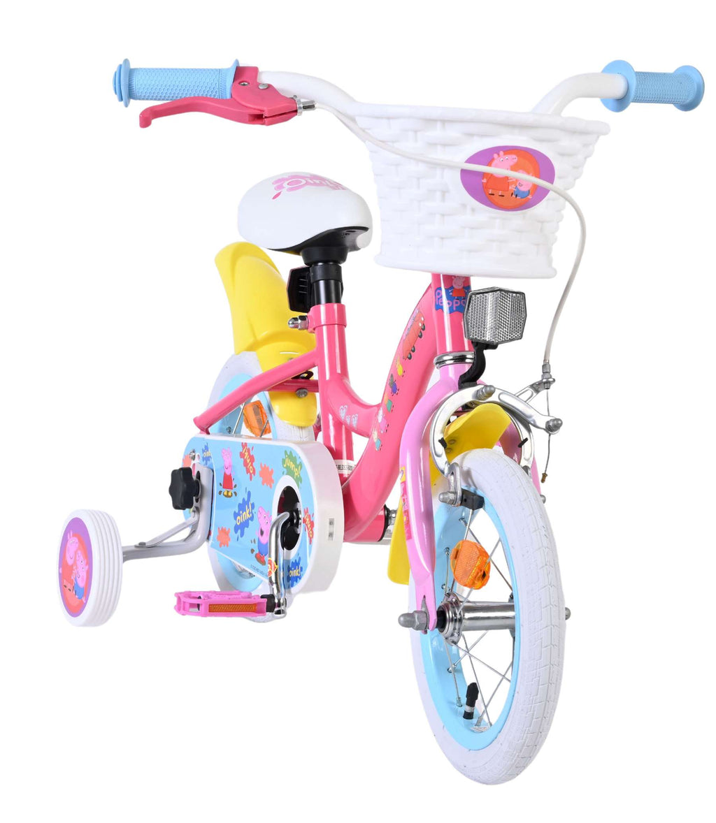 Volare peppa kinderfiets - meisjes - 12 inch - roze