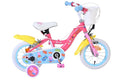Volare peppa pig kinderfiets - meisjes - 12 inch - roze - twee handremmen