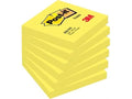 Post-it notes , 100 vel, ft 76 x 76 mm, neongeel