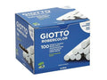Giotto schoolbordkrijt wit (100 stuks)