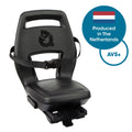 Widek b.v. qibbel q392 junior 6+ avs+ midnight black-zwart zwart inclusief voetsteunen en voetbeschermingsplaten.