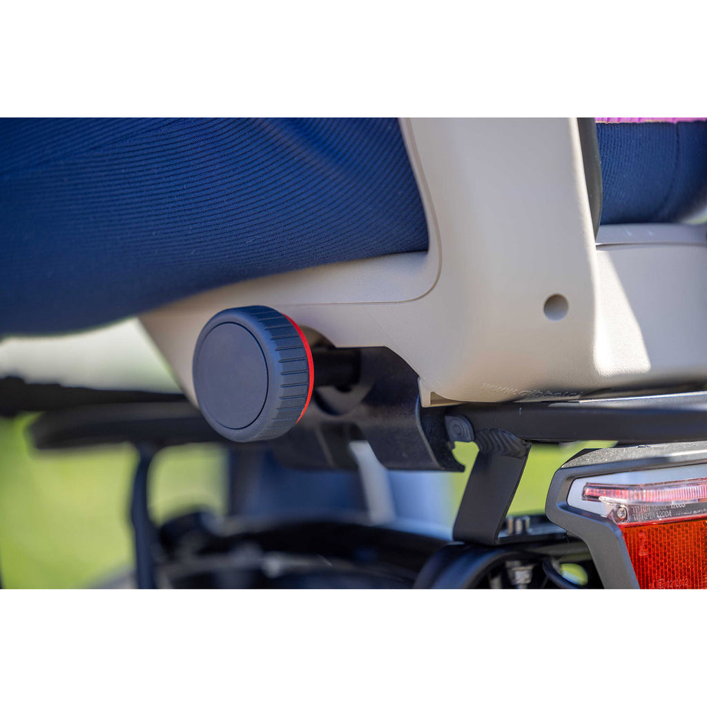 Qibbel achterzitje junior 6+ bagagedrager bruin