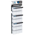 Quad lock slat wall display