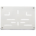 Kentekenplaat-houder 210x140 alu motor zilver