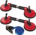Rodac set glasdragers met spanband en ratel 80kg (nml)