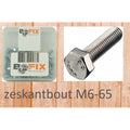 Bofix Sechskantschraube M6x65 (25 Stück)