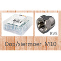 Bofix Zierkappenmutter M10 Edelstahl (25 Stück)
