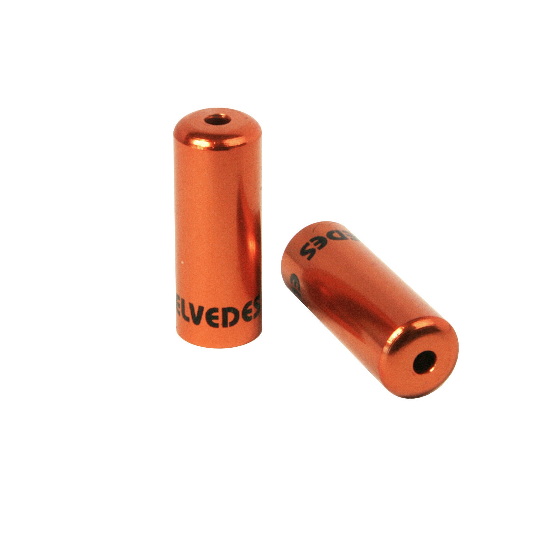 Elvedes Kabelhülse 4,2 mm Aluminium orange (10 Stück)
