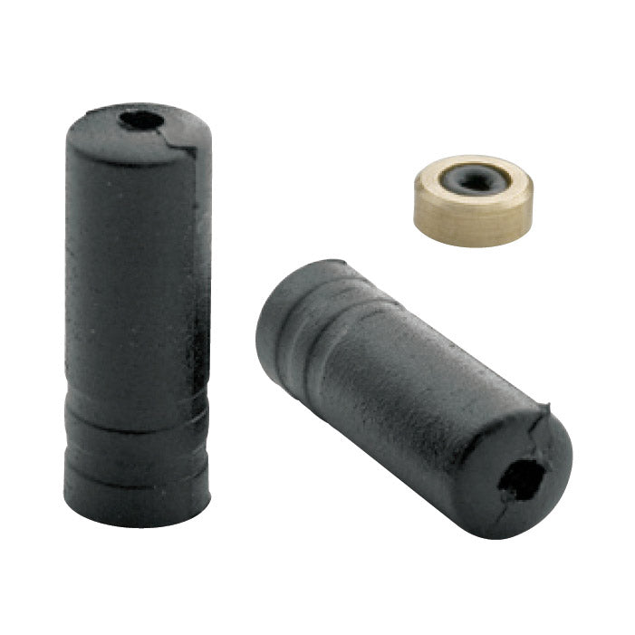 Elvedes Kabelkappe 4,3 mm PVC schwarz versiegelt (100 Stück)
