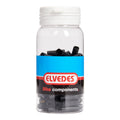 Elvedes Kabelkappe 4,3 mm PVC schwarz versiegelt (100 Stück)
